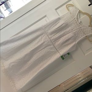 Brand new Lilly Pulitzer white dress.